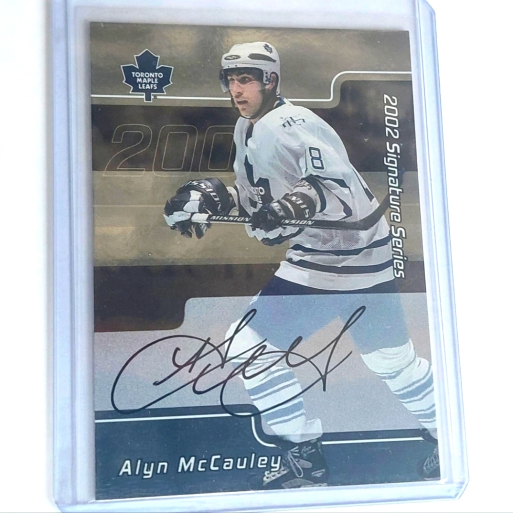Alyn McCauley Autograph In The Game Signature Series: Toronto Maple Leafs